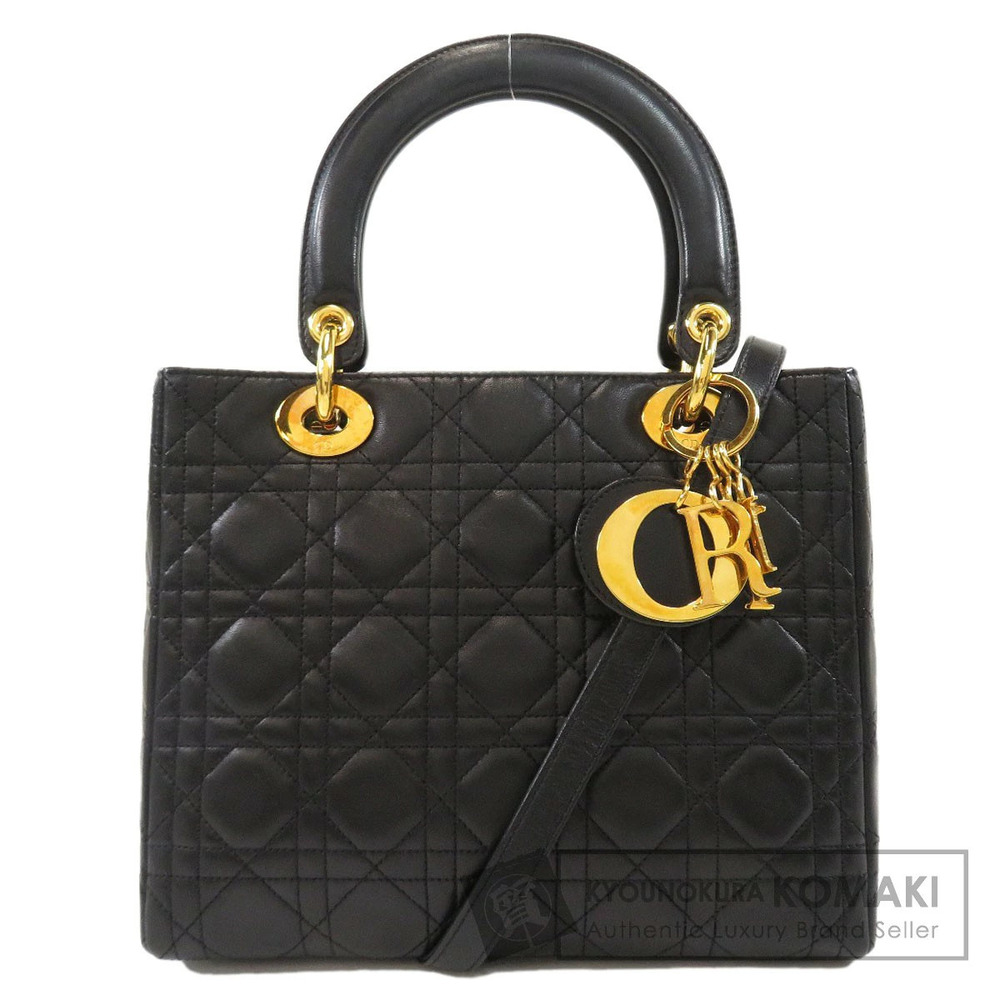 Christian Dior Lady handbag lambskin